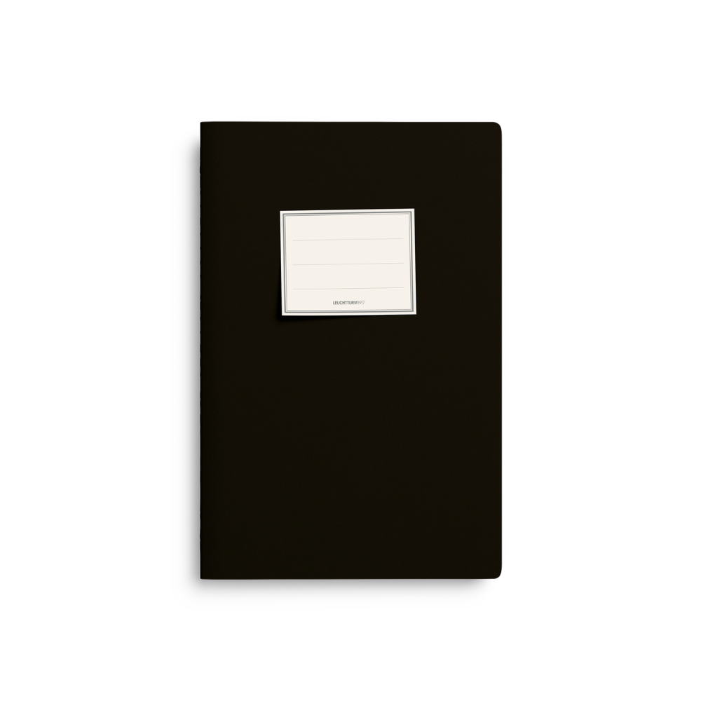 Leuchtturm1917 A5 Medium Jottbook Pur Front Sticker - Black