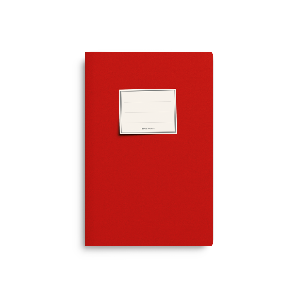 Leuchtturm1917 A5 Medium Jottbook Pur Front Sticker - Cherry