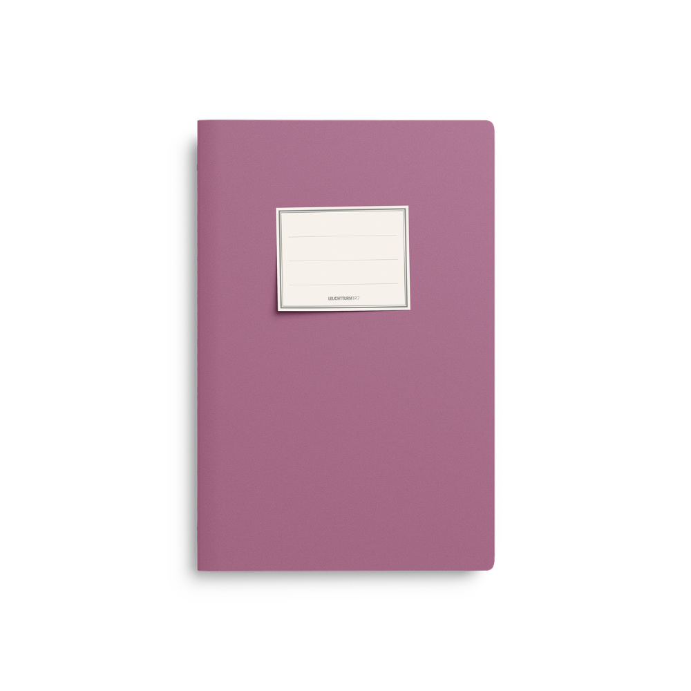 Leuchtturm1917 A5 Medium Jottbook Pur Front Sticker - Dusty Rose