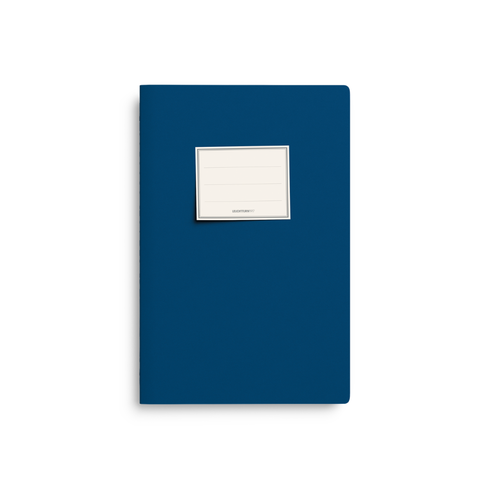 Leuchtturm1917 A5 Medium Jottbook Pur Front Sticker - Indigo
