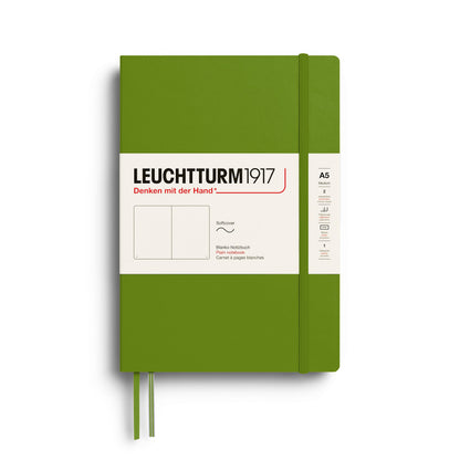 Leuchtturm1917 A5 Medium Softcover Notebook - Plain / Moss