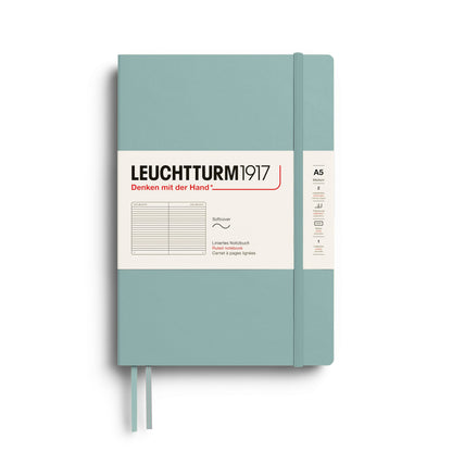 Leuchtturm1917 A5 Medium Softcover Notebook - Ruled / Dove