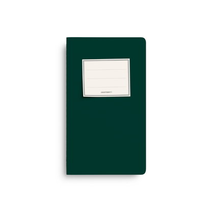 Leuchtturm1917 A6 Pocket Jottbook Pur Front Sticker - Forest Green