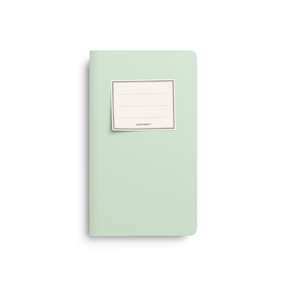 Leuchtturm1917 A6 Pocket Jottbook Pur Front Sticker - Mint Green