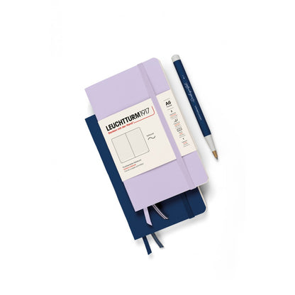 Leuchtturm1917 A6 Pocket Hardcover Notebook - Lilac / Dotted