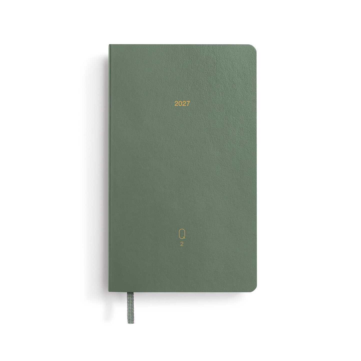 Leuchtturm1917 A6 Pocket Quarterly Daily Planner 2027, 4-Pack - Green Shades