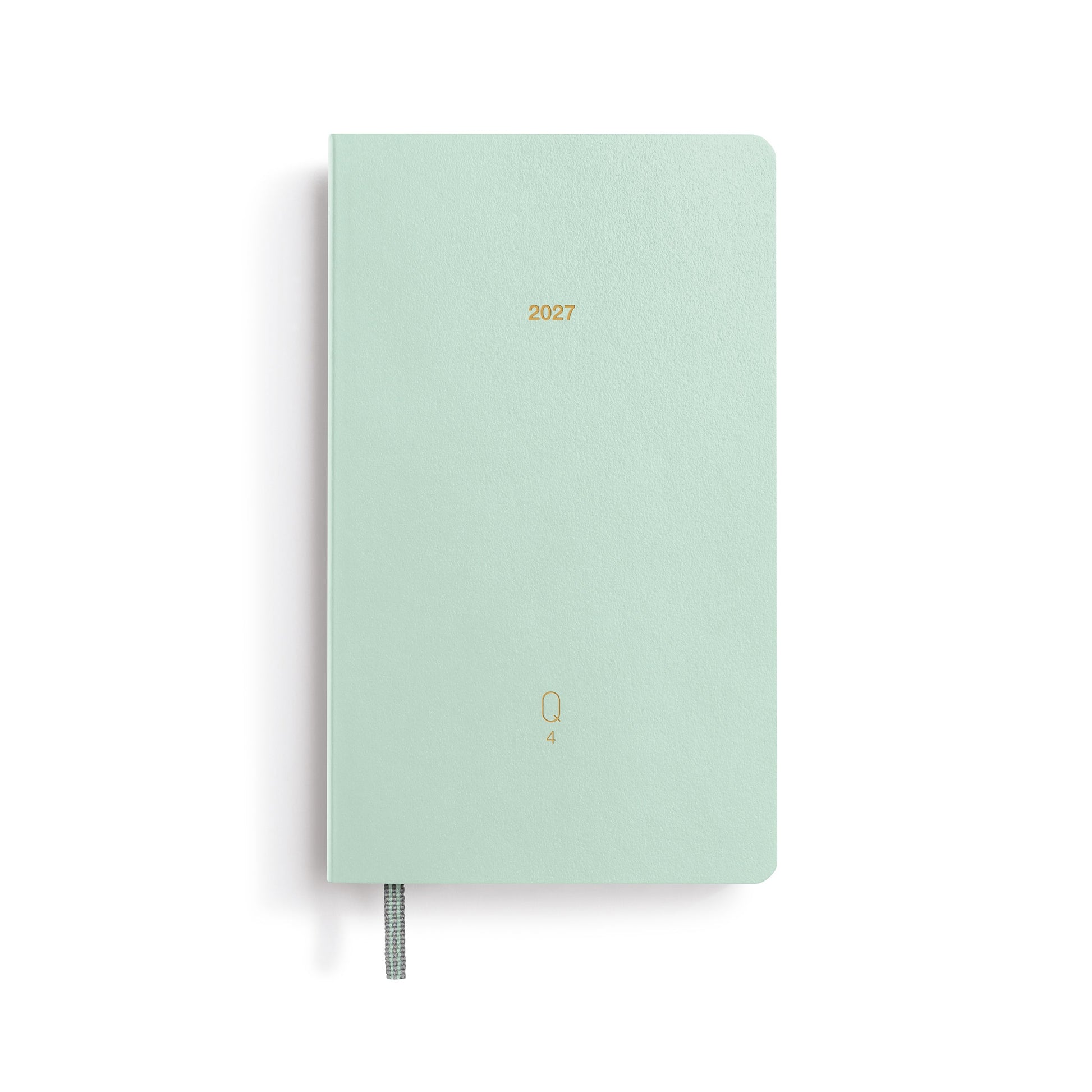 Leuchtturm1917 A6 Pocket Quarterly Daily Planner 2027, 4-Pack - Green Shades