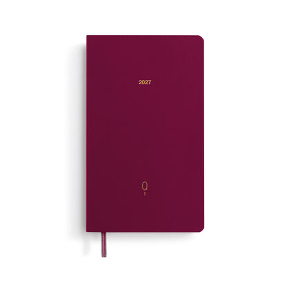 Leuchtturm1917 A6 Pocket Quarterly Daily Planner 2027, 4-Pack - Rose Shades