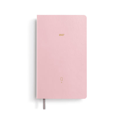 Leuchtturm1917 A6 Pocket Quarterly Daily Planner 2027, 4-Pack - Rose Shades