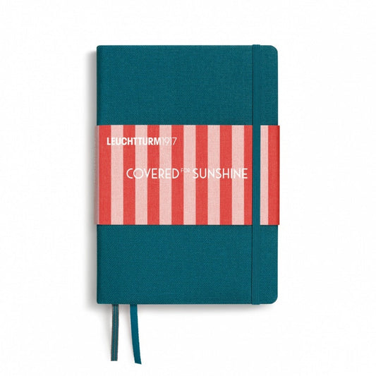Leuchtturm1917 Covered for Sunshine Notebook Medium A5 Dotted - Atlantic