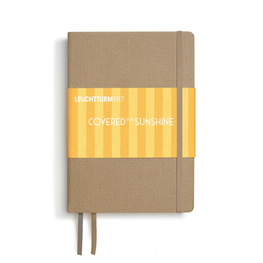Leuchtturm1917 Covered for Sunshine Notebook Medium A5 Dotted - Dune
