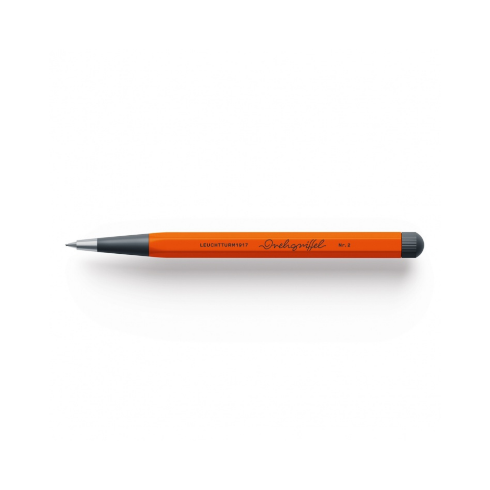 Leuchtturm1917 Drehgriffel Nr. 2 - Mechanical Pencil with Graphite Lead - Pumpkin