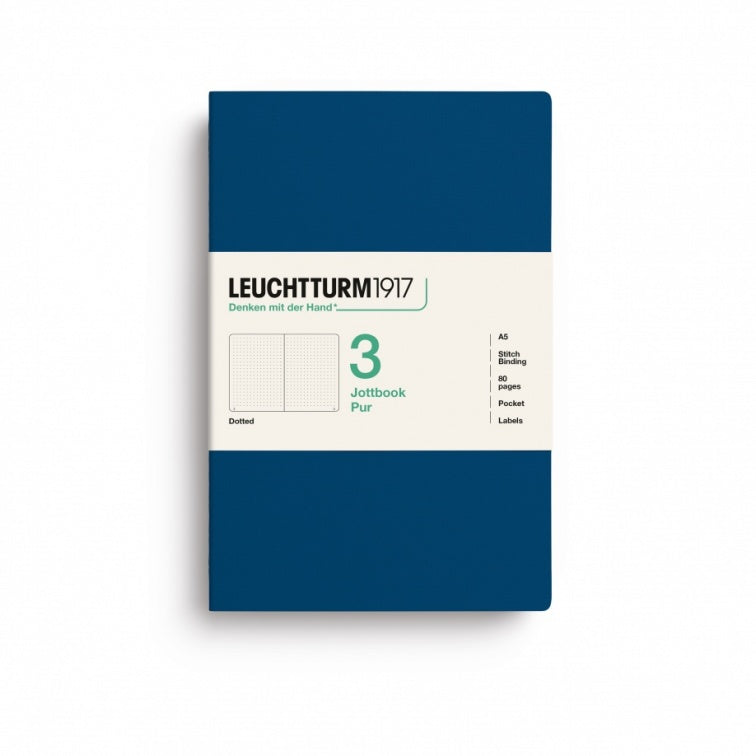 Leuchtturm1917 Jottbook Pur Medium Dotted - Indigo