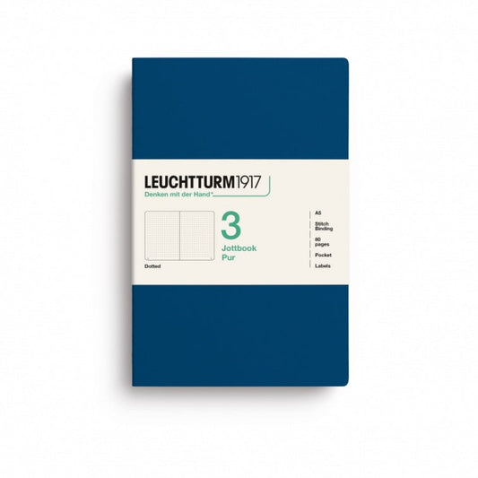Leuchtturm1917 Jottbook Pur Medium Dotted - Indigo