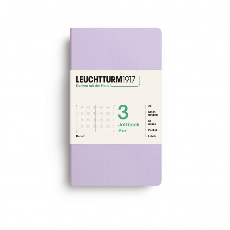 Leuchtturm1917 Jottbook Pur Pocket Dotted - Lilac