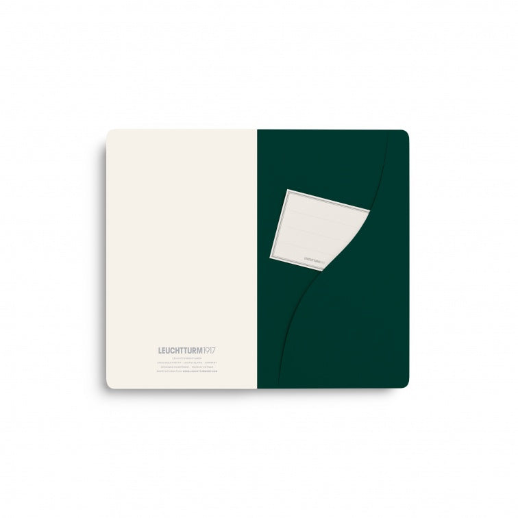 Leuchtturm1917 Jottbook Pur Pocket Plain - Forest Green