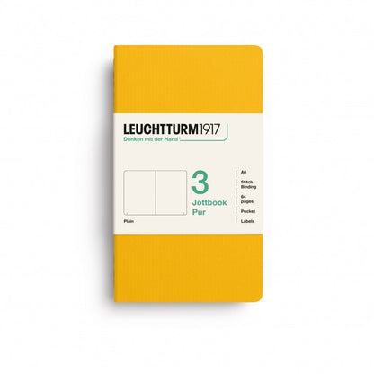Leuchtturm1917 Jottbook Pur Pocket Plain - Sunflower