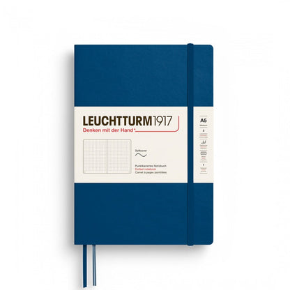 Leuchtturm1917 Notebooks Medium Softcover A5 Dotted - Indigo