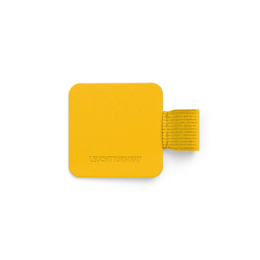 Leuchtturm1917 Pen Loop in Sunflower yellow – adhesive elastic loop for pens.