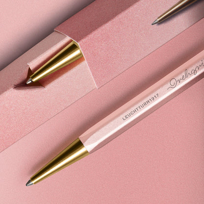 Leuchtturm1917 Silk Edition Drehgriffel Nr. 1 Ballpoint Pen - Rosé