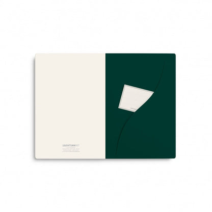 Leuchtturm1917 Jottbook Pur Medium Plain - Forest Green