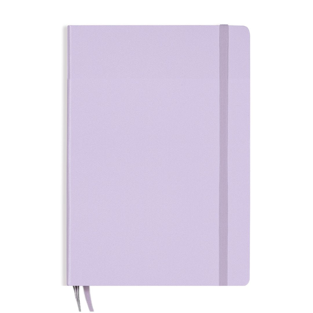 Leuchtturm1917 A5 Medium Hardcover Daily Planner 2025 - Lilac