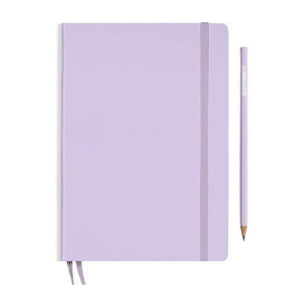 Leuchtturm1917 A5 Medium Hardcover Weekly Planner 2025 - Lilac