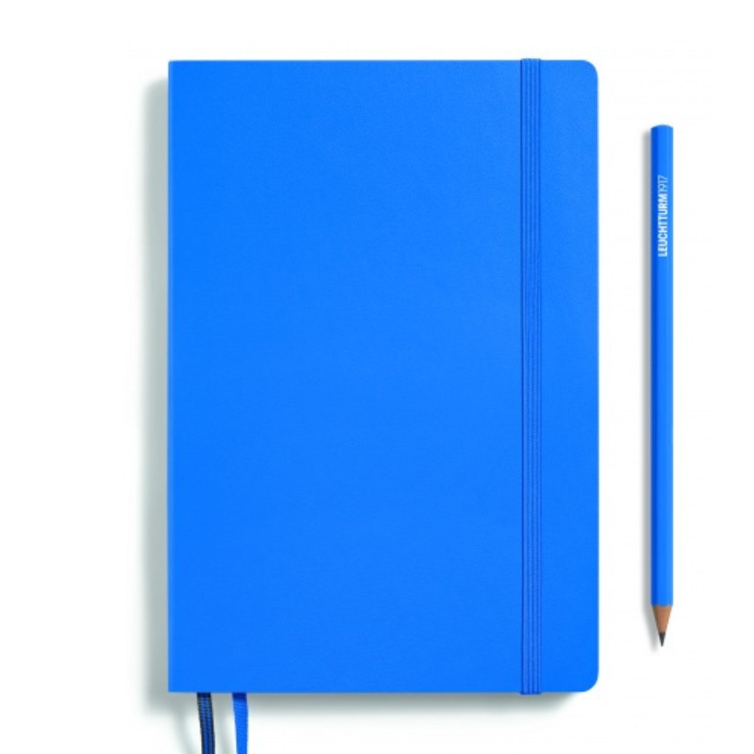 Leuchtturm1917 A5 Medium Hardcover Daily Planner 2025 - Sky