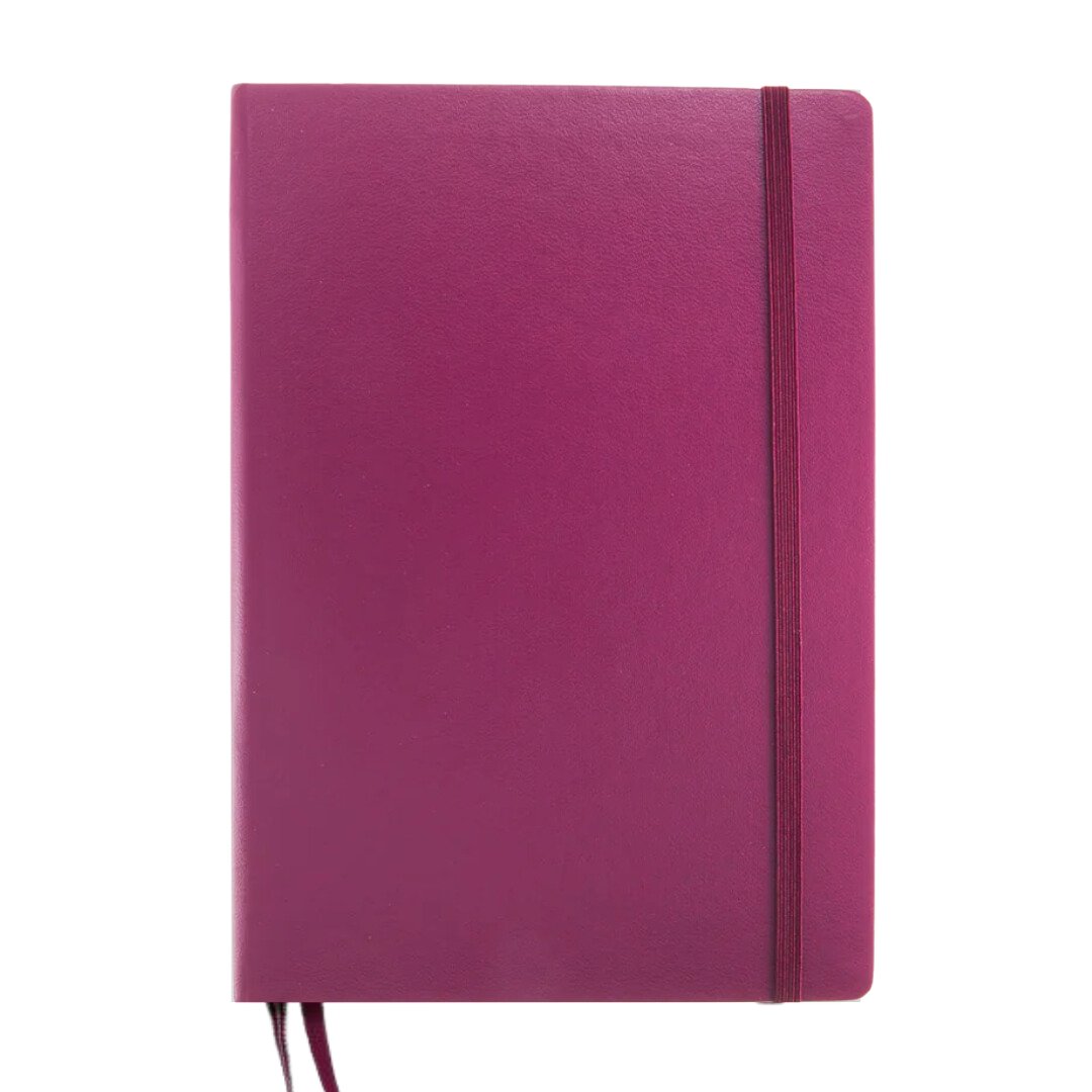 Leuchtturm1917 A5 Medium Daily Planner 2025 - Port Red