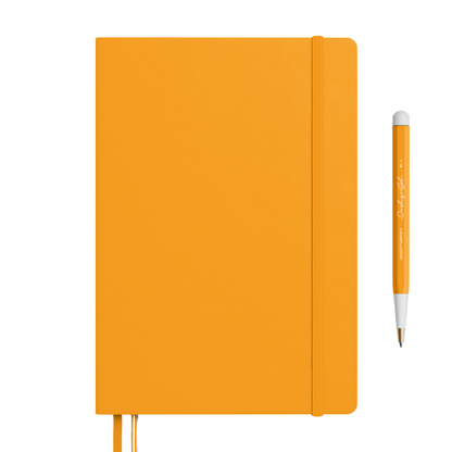 Leuchtturm1917 A5 Medium Hardcover Notebook (Thick, 411 Pages) - Ruled / Rising Sun