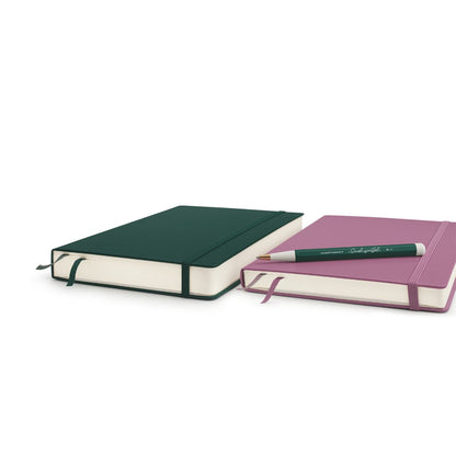 Leuchtturm1917 A5 Medium Hardcover Notebook (Thick, 411 Pages) - Plain / Dusty Rose