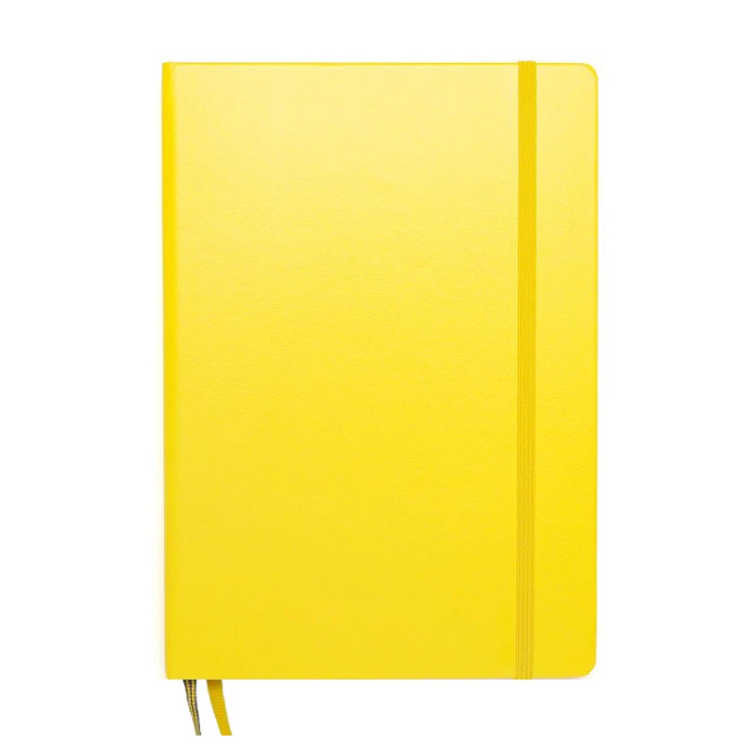 Leuchtturm1917 A5 Medium Hardcover Weekly Planner & Notebook 2025 - Lemon