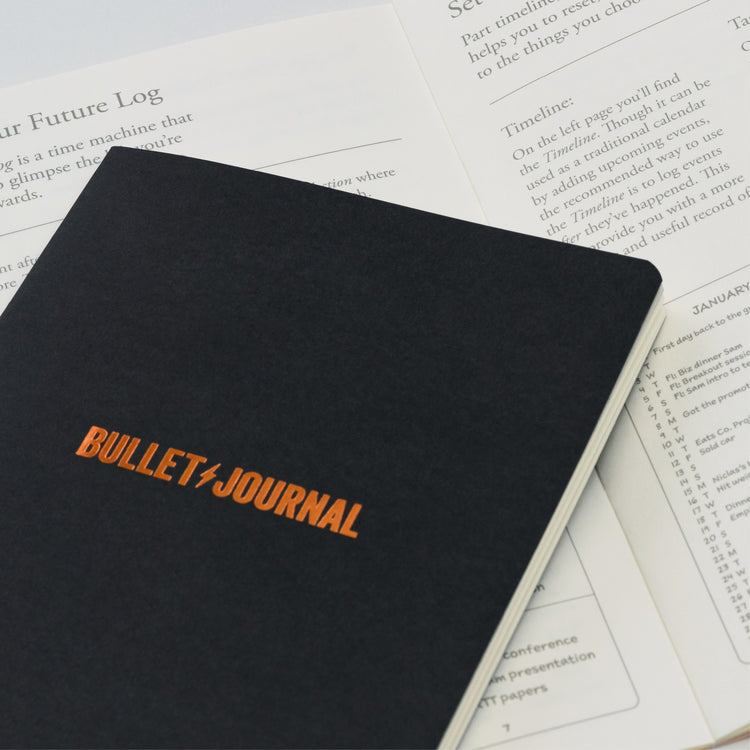 Leuchtturm1917 Bullet Journal Edition 2 A5 Medium Notebook Black