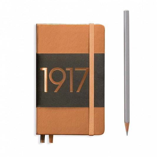 Leuchtturm1917 Metallic Edition A6 Pocket Notebook Copper - Bertitik