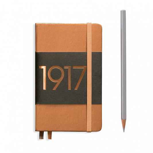 Leuchtturm1917 金属版 A6 袖珍笔记本铜色 - 点状