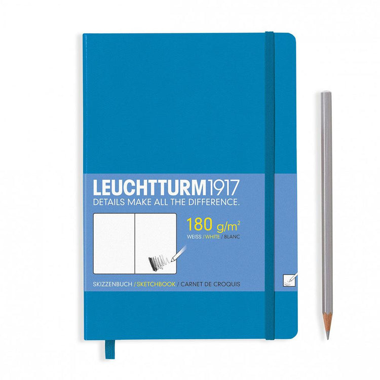 Leuchtturm1917 Hardcover A5 Medium Sketchbook Azure