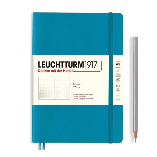 Leuchtturm1917 Softcover A5 Medium Notebook Ocean - Dotted