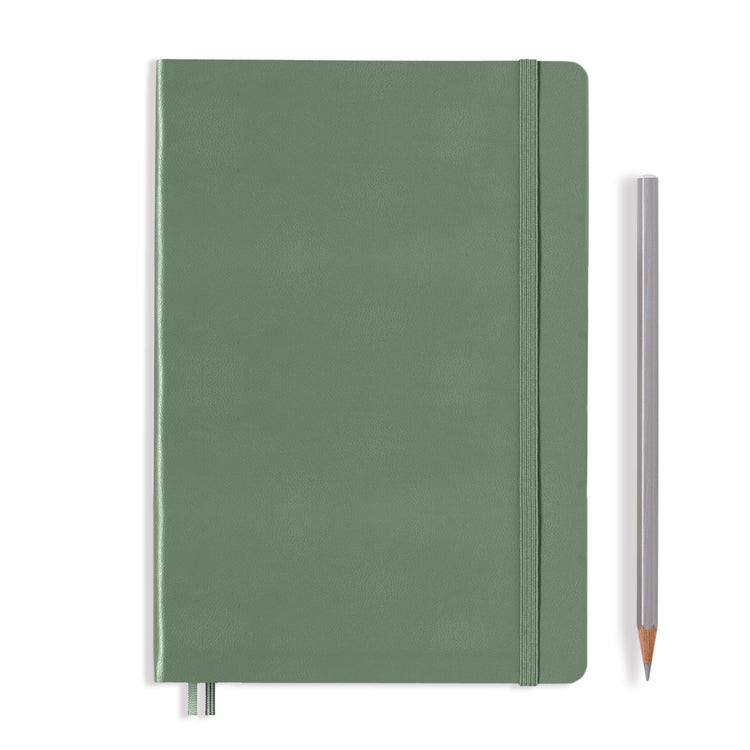 Leuchtturm1917 Softcover A5 中号笔记本橄榄色 - 纯色